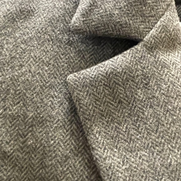NWT Banana Republic Factory Herringbone Wool Blazer, 8P - Picture 3 of 10